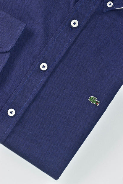 CAMISA MANGA LARGA LACOSTE (LAC) MARINO BASIC