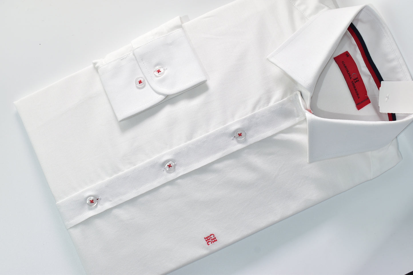 CAMISA MANGA LARGA CAROLINA HERRERA BLANCO