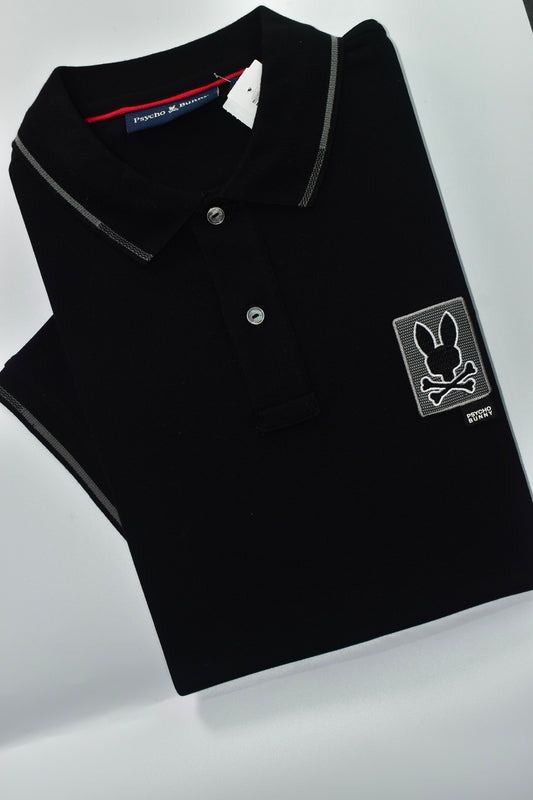 POLO PSYCHO BUNNY ORIGINAL COLECCION NEGRO