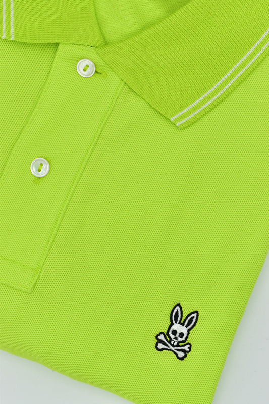 POLO PSYCHO BUNNY ORIGINAL COLECCION VERDE CARTUJA