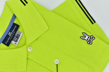 POLO PSYCHO BUNNY ORIGINAL COLECCION VERDE CARTUJA