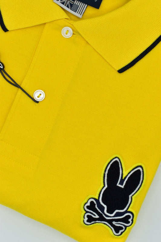 POLO PSYCHO BUNNY ORIGINAL COLECCION AMARILLO