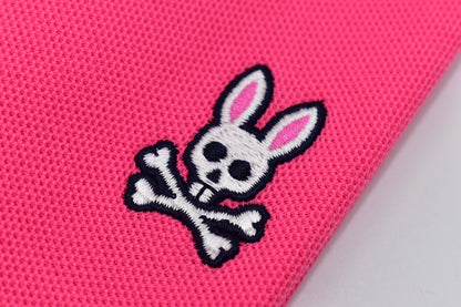 POLO PSYCHO BUNNY ORIGINAL COLECCION NEGRO FUCSIA