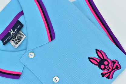 POLO PSYCHO BUNNY ORIGINAL COLECCION AZUL CIELO