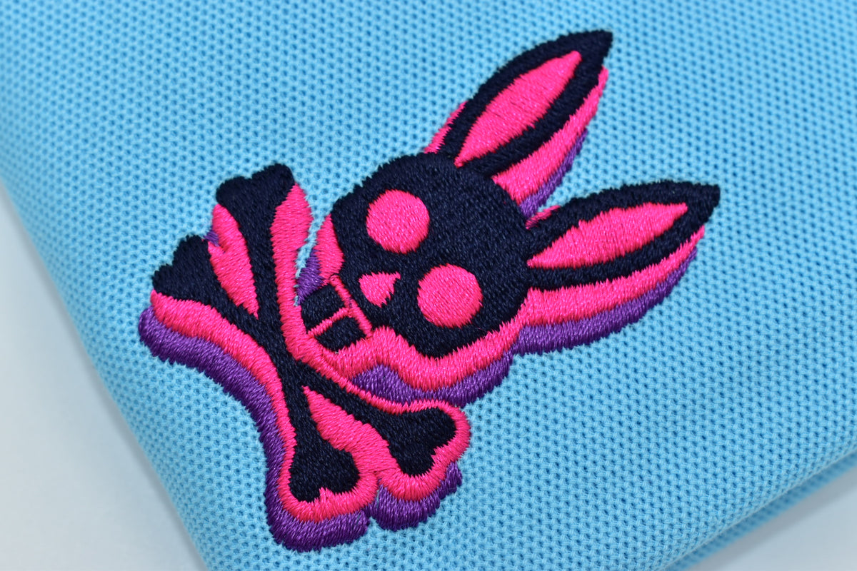 POLO PSYCHO BUNNY ORIGINAL COLECCION AZUL CIELO